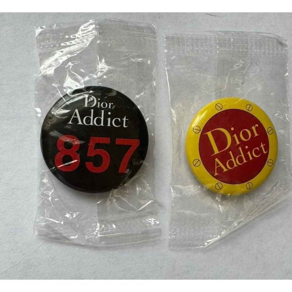 Dior Addict Pins Vintage Set Of 2 SEALED NEW